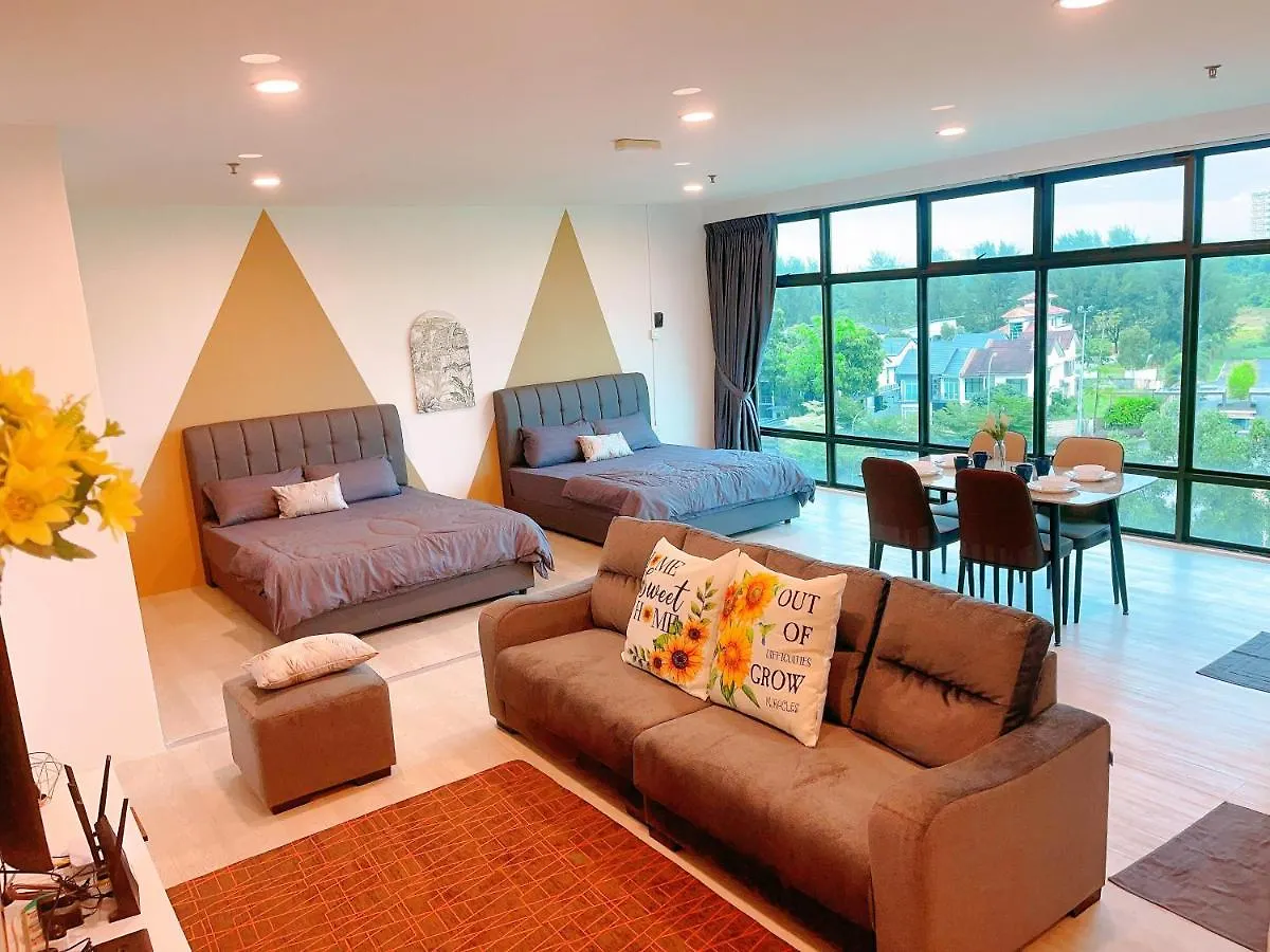 Monic Staycation #Puteri Square Studio Suites Inn Near Mid Valley Mall Johor Bahru