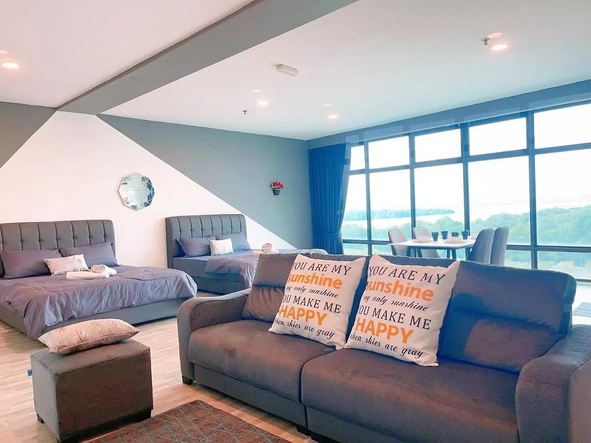 Apartment Monic Staycation #Puteri Square Studio Suites Inn Near Mid Valley Mall Johor Bahru