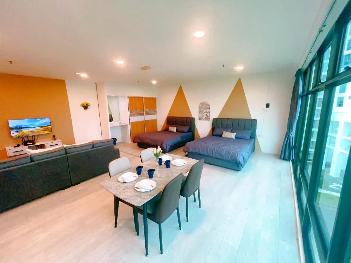 Apartment Monic Staycation #Puteri Square Studio Suites Inn Near Mid Valley Mall Johor Bahru
