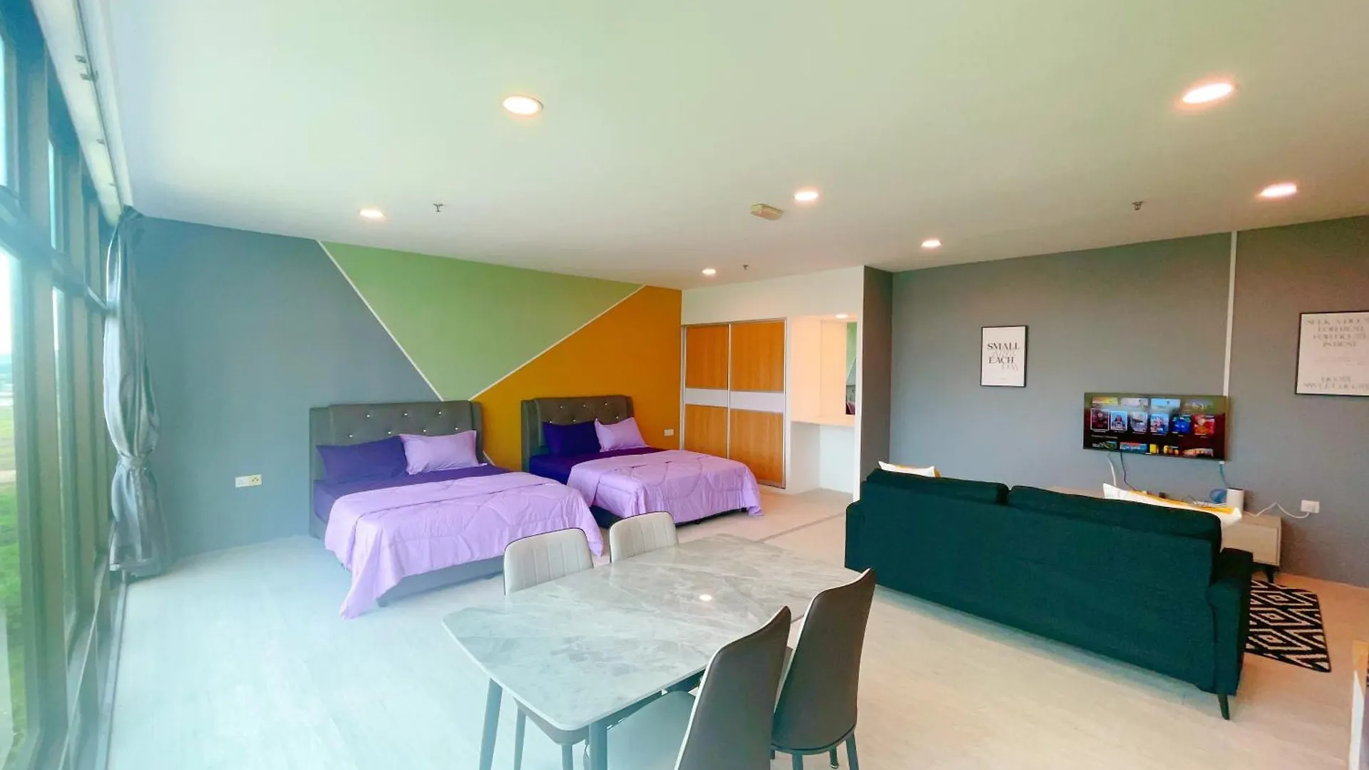 Monic Staycation #Puteri Square Studio Suites Inn Near Mid Valley Mall Johor Bahru Malaysia